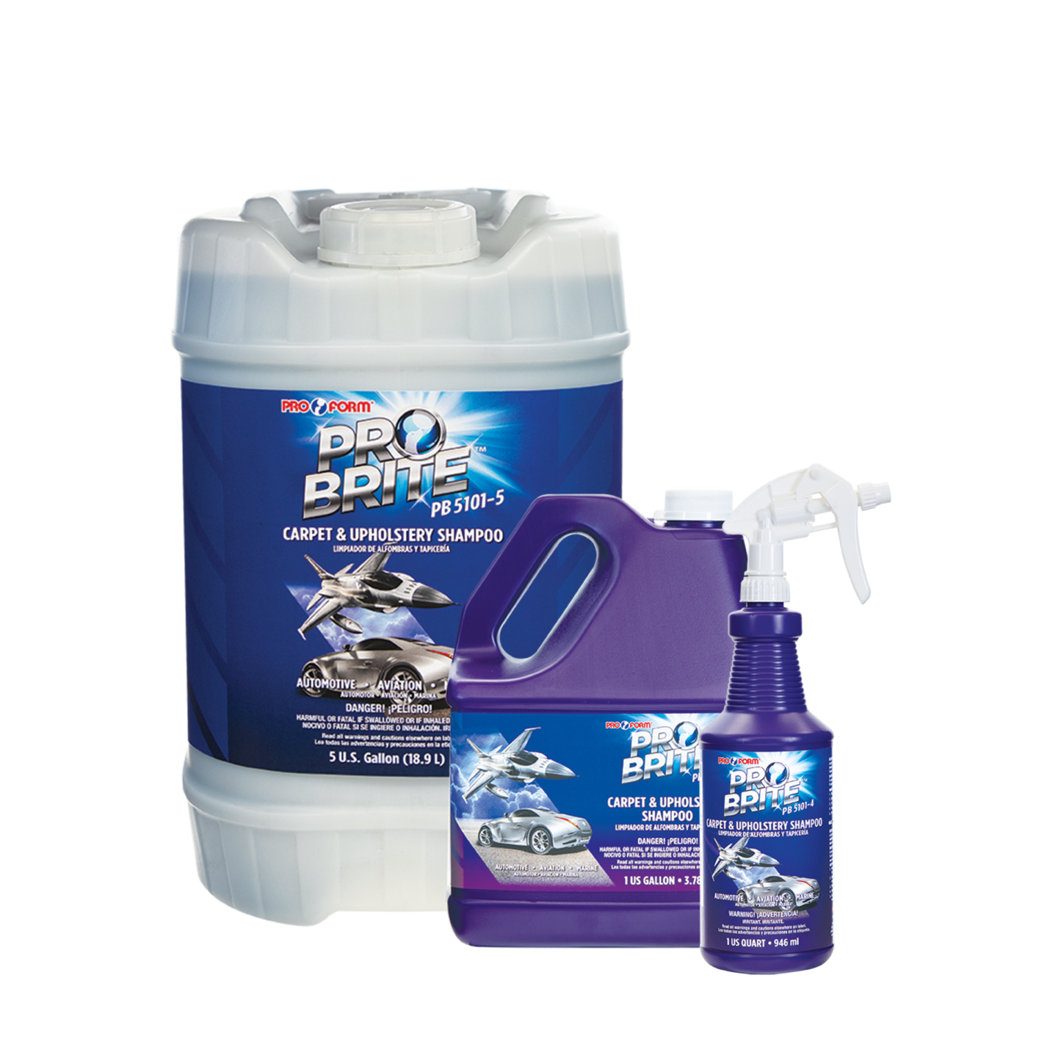 Carpet & Upholstery Shampoo Pro Form